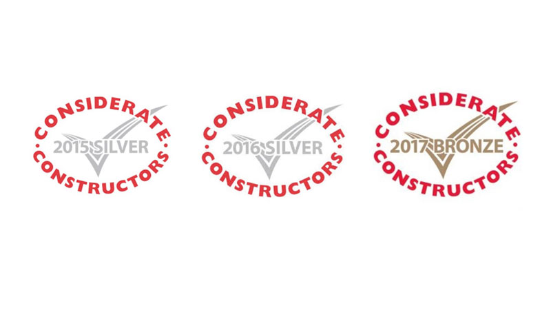 Morganstone - Considerate Constructors logo