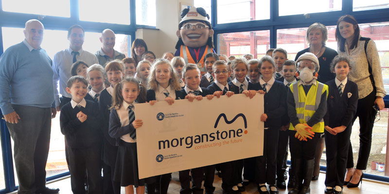 Morganstone - Childs Eye View Of New College Wing Helps Pupils Learn