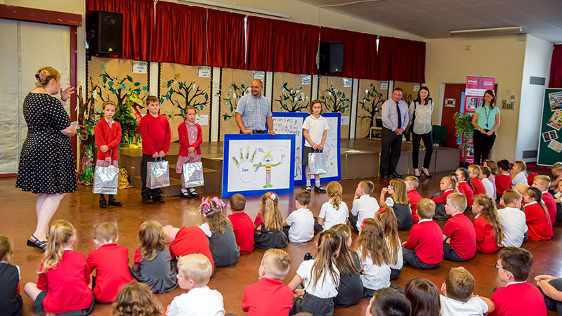 Morganstone - Morganstone Visits Bettws School To Teach Pupils About Construction Site Safety