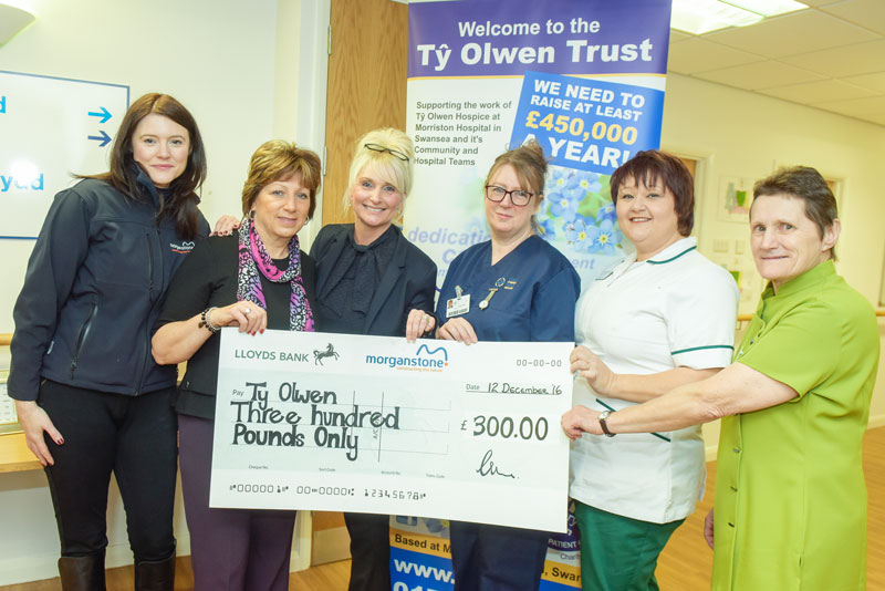 Morganstone - We Are Happy To Support Ty Olwen Hospice