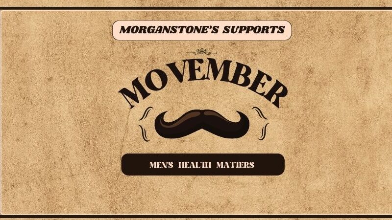 Movember charity event - Morganstone, a multi-disciplined construction company in Swansea, Wales